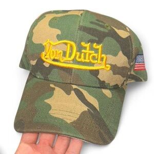 Von Dutch Camo Trucker Hat